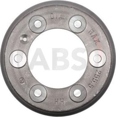 A.B.S. 3343-S - Tambur frana - allinparts.ro
