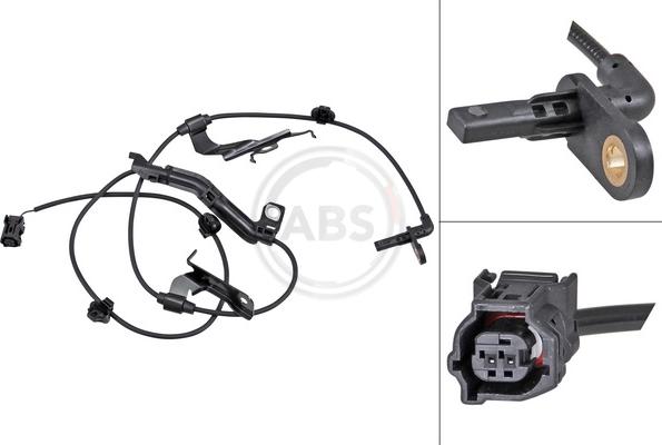 A.B.S. 33002 - Senzor,turatie roata allinparts.ro