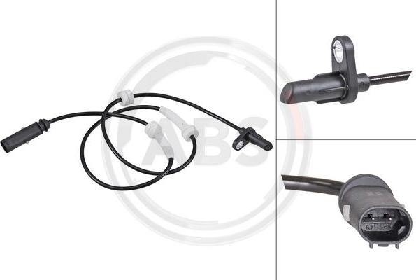 A.B.S. 32000 - Senzor,turatie roata - allinparts.ro