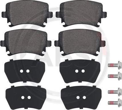 A.B.S. 37411 - Set placute frana,frana disc allinparts.ro