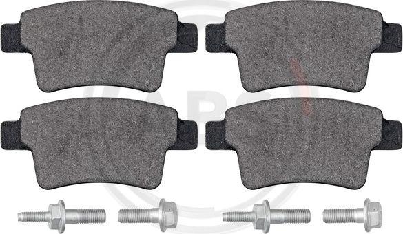 A.B.S. 37597 - Set placute frana,frana disc - allinparts.ro