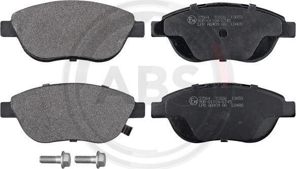 A.B.S. 37564 - Set placute frana,frana disc allinparts.ro