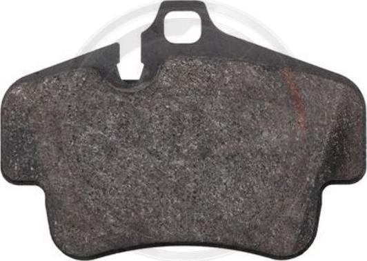 A.B.S. 37823 - Set placute frana,frana disc - allinparts.ro