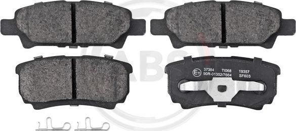 A.B.S. 37384 - Set placute frana,frana disc allinparts.ro