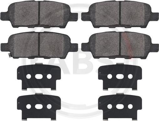 A.B.S. 37321 - Set placute frana,frana disc allinparts.ro