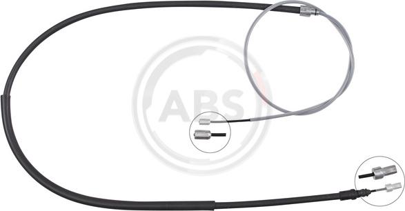 A.B.S. K10122 - Cablu, frana de parcare - allinparts.ro