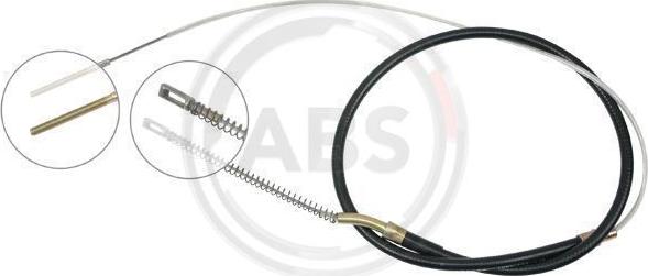 A.B.S. K10216 - Cablu, frana de parcare - allinparts.ro