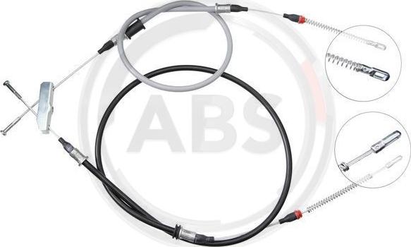 A.B.S. K11275 - Cablu, frana de parcare - allinparts.ro