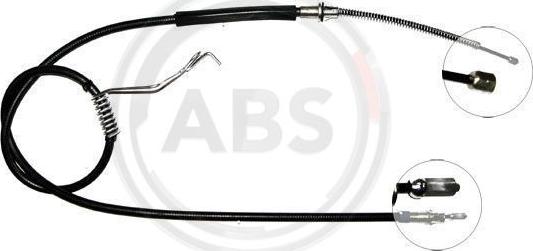 A.B.S. K17867 - Cablu, frana de parcare allinparts.ro