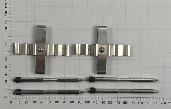 ABTEX ACK1133 - Set accesorii, placute frana - allinparts.ro