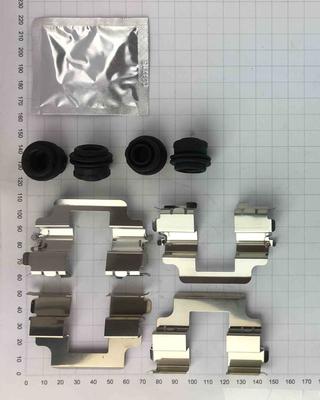 ABTEX ACK1121 - Set accesorii, placute frana - allinparts.ro