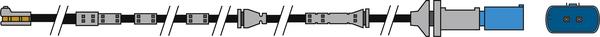 ABTEX AWL343 - Senzor de avertizare,uzura placute de frana - allinparts.ro