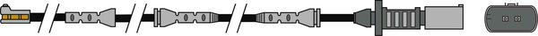 ABTEX AWL309 - Senzor de avertizare,uzura placute de frana - allinparts.ro