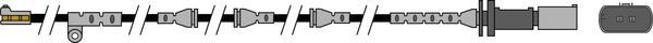 ABTEX AWL308 - Senzor de avertizare,uzura placute de frana - allinparts.ro