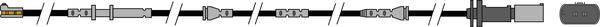 ABTEX AWL315 - Senzor de avertizare,uzura placute de frana allinparts.ro