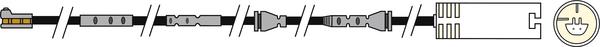 ABTEX AWL339 - Senzor de avertizare,uzura placute de frana - allinparts.ro