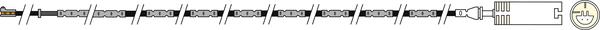 ABTEX AWL336 - Senzor de avertizare,uzura placute de frana - allinparts.ro