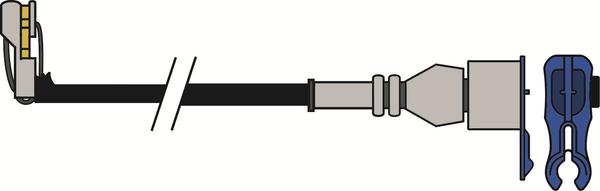 ABTEX AWL327 - Senzor de avertizare,uzura placute de frana allinparts.ro