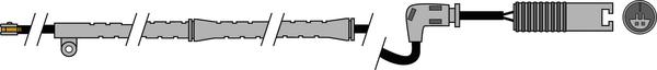 ABTEX AWL204 - Senzor de avertizare,uzura placute de frana - allinparts.ro