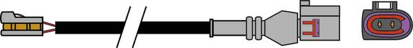 ABTEX AWL288 - Senzor de avertizare,uzura placute de frana allinparts.ro