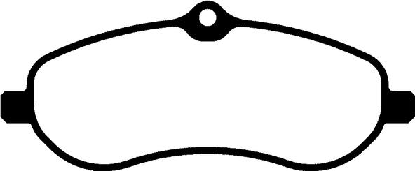 ABTEX PLU1295 - Set placute frana,frana disc allinparts.ro