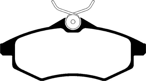 ABTEX PLU3860 - Set placute frana,frana disc - allinparts.ro