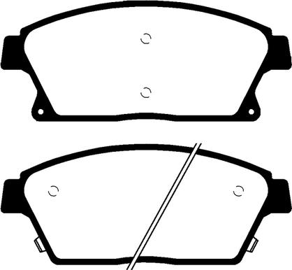 ABTEX PLU2033 - Set placute frana,frana disc allinparts.ro