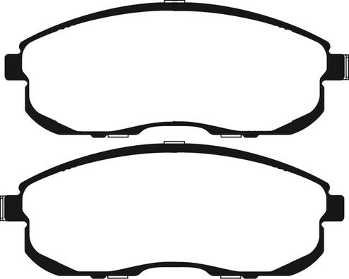 ABTEX PLU2176 - Set placute frana,frana disc allinparts.ro