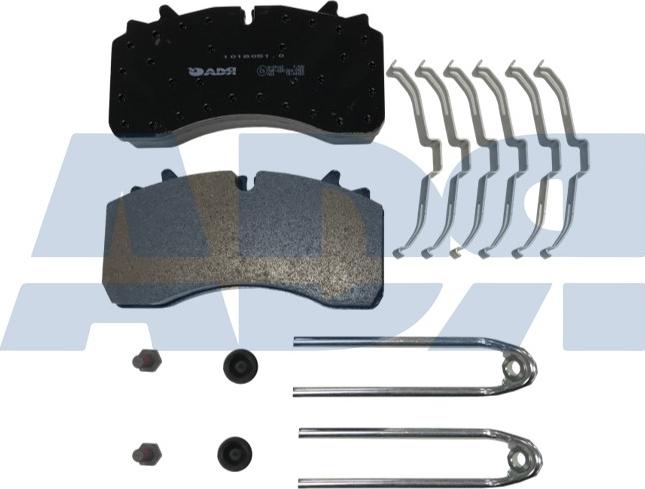 ADR 10180510 - Set placute frana,frana disc allinparts.ro
