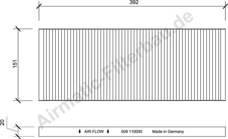 Airmatic IF0509 - Filtru, aer habitaclu - allinparts.ro
