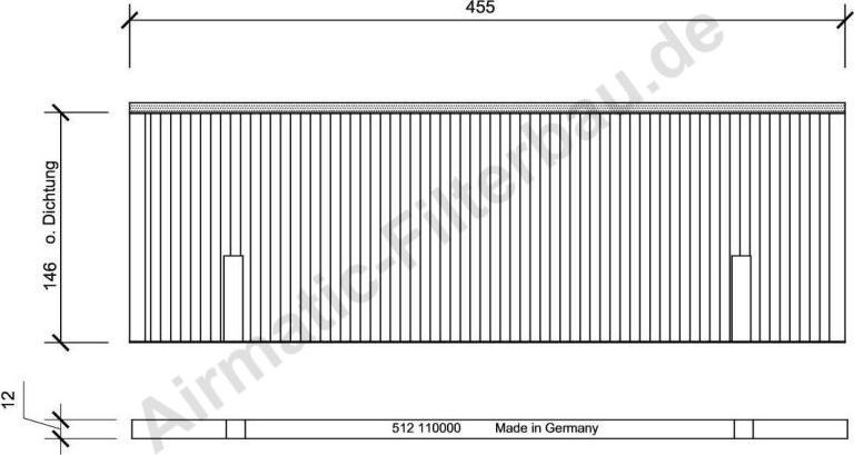 Airmatic IF0512S - Filtru, aer habitaclu - allinparts.ro