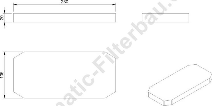 Airmatic IF0532ZM - Filtru, aer habitaclu allinparts.ro