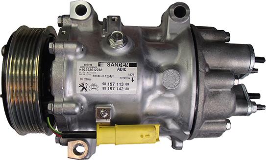 Airstal 10-1116 - Compresor, climatizare allinparts.ro