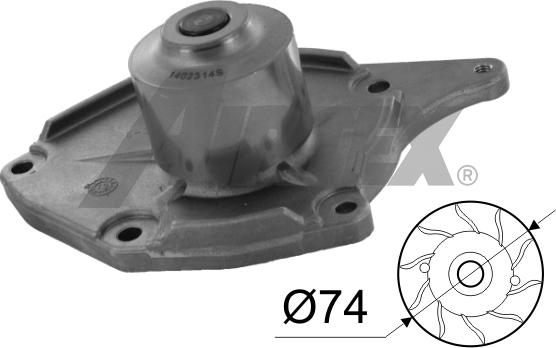 Airtex 1746 - Pompa apa allinparts.ro