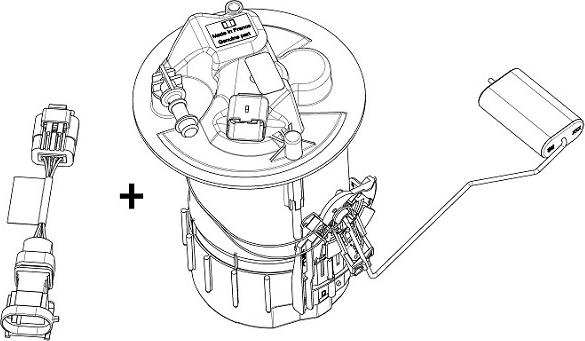 AIS AIS00125 - Modul alimentare combustibil - allinparts.ro