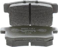 AISIN ASN-181 - Set placute frana,frana disc - allinparts.ro