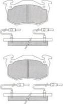 AISIN ASN-2295 - Set placute frana,frana disc allinparts.ro