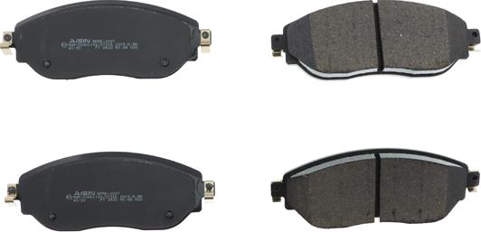 AISIN BPRE-1027 - Set placute frana,frana disc allinparts.ro