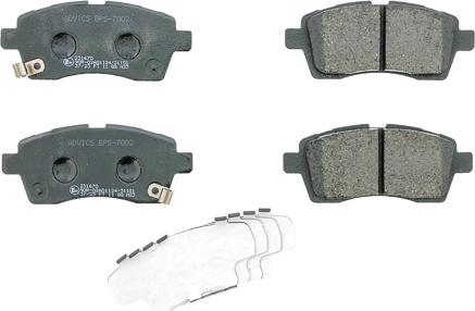AISIN BPS-7002 - Set placute frana,frana disc - allinparts.ro