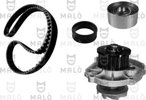 AKRON-MALÒ 1555016 - Set pompa apa + curea dintata allinparts.ro