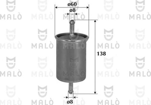 AKRON-MALÒ 1520099 - Filtru combustibil allinparts.ro