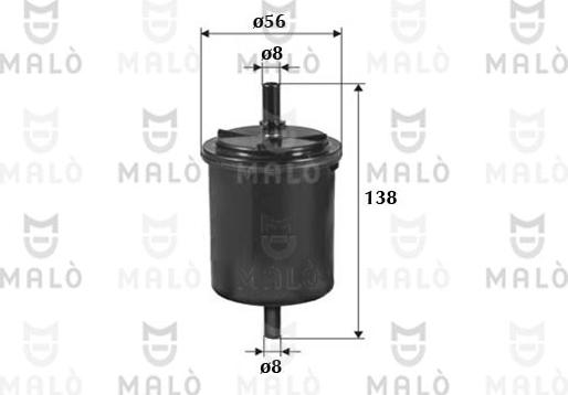AKRON-MALÒ 1520041 - Filtru combustibil allinparts.ro