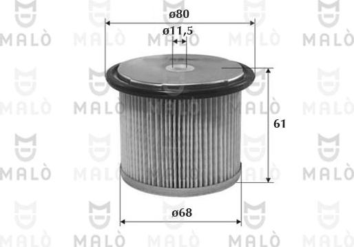 AKRON-MALÒ 1520055 - Filtru combustibil allinparts.ro
