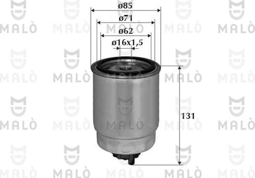AKRON-MALÒ 1520050 - Filtru combustibil - allinparts.ro
