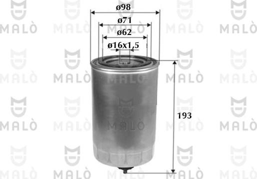 AKRON-MALÒ 1520064 - Filtru combustibil allinparts.ro