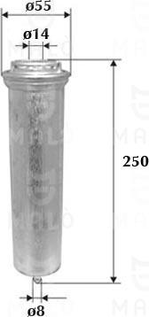 AKRON-MALÒ 1520036 - Filtru combustibil allinparts.ro