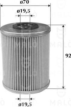 AKRON-MALÒ 1520024 - Filtru combustibil allinparts.ro