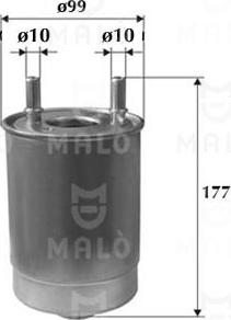 AKRON-MALÒ 1520079 - Filtru combustibil - allinparts.ro