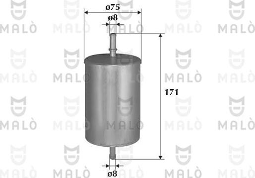 AKRON-MALÒ 1520075 - Filtru combustibil - allinparts.ro