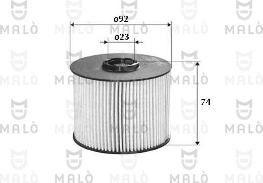AKRON-MALÒ 1520076 - Filtru combustibil allinparts.ro